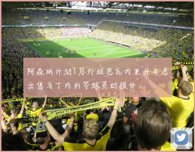 阿森纳计划1月外租恩瓦内里并考虑出售马丁内利等球员的报价