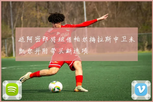迈阿密即将租借帕尔梅拉斯中卫米凯尔并附带买断选项